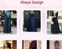 Abaya Design Cartaz