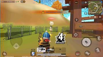 Battle Royale : Sausage Game تصوير الشاشة 1