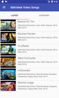 Abhishek Bachchan Video Songs capture d'écran 2