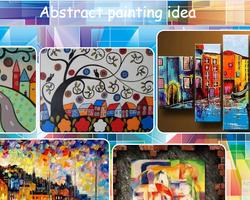 Abstract painting ideas الملصق