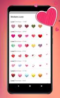 WAStickerApps Stickers Love پوسٹر