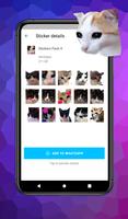 스티커 고양이 WAStickerApps 스크린샷 3