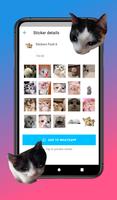 ملصقات القط لتطبيق WhatsApp تصوير الشاشة 2