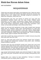Halal Haram Dalam Islam bài đăng