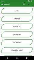Remote Control For AC Cartaz