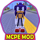 Mod Sonic Skin for Minecraft Zeichen