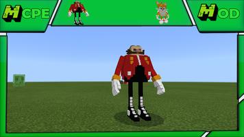 Mod Sonic Skin for Minecraft Screenshot 2