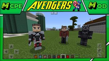 Avengers Superheroes Mod for Minecraft PE capture d'écran 3