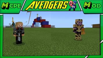 Avengers Superheroes Mod for Minecraft PE capture d'écran 2