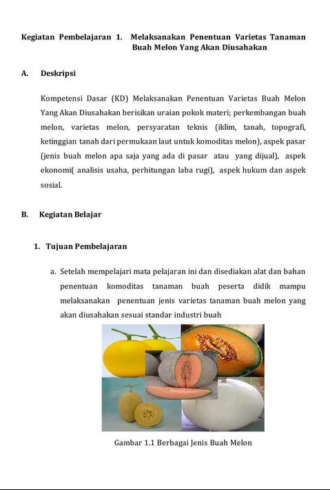 Buku Siswa Kelas 11 SMK Agribisnis Tanaman Buah 4 for Buku Siswa Kelas 11 SMK Agribisnis Tanaman Buah 4 for