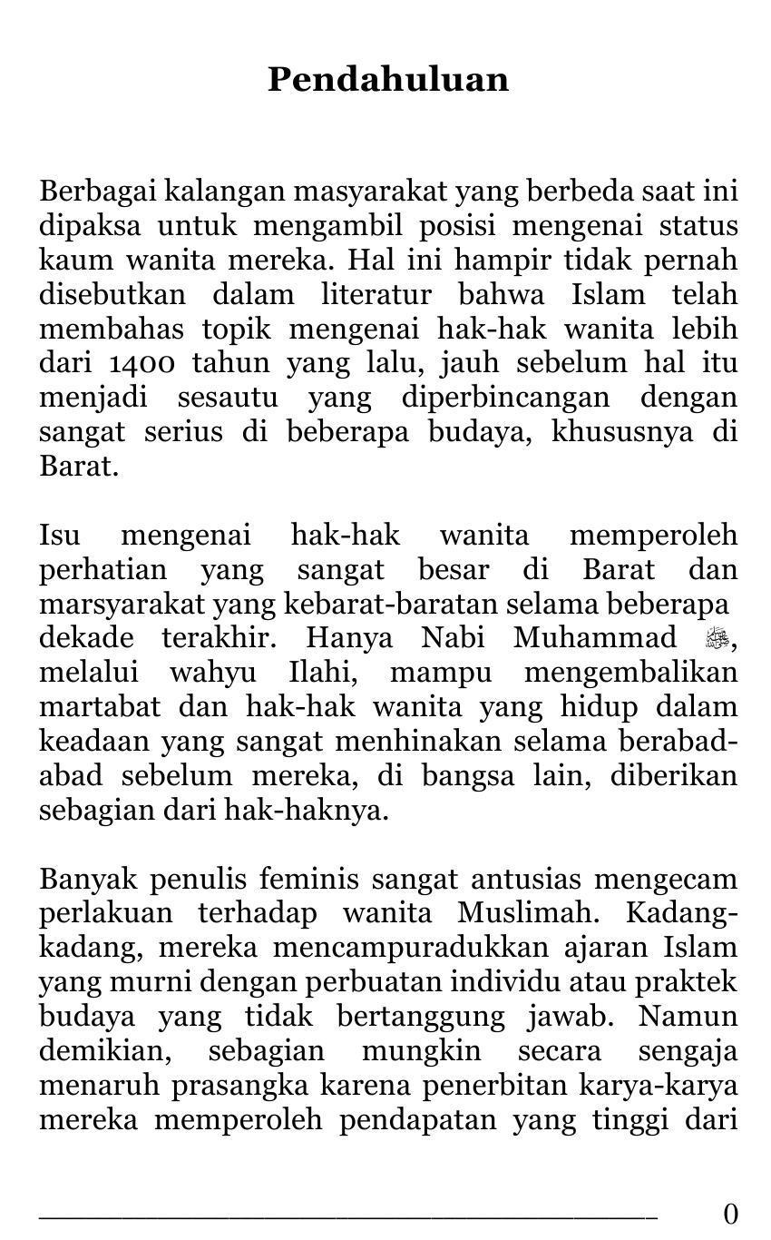 Hak-Hak Wanita - Sebuah Tinjauan Sejarah - Pdf for Android - APK 