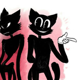 Zeichne eine Cartoon-Katze Zeichen