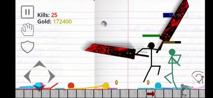 Stickman Physics Battle Arena स्क्रीनशॉट 2