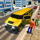 US Limo Taxi- Car Driving Game icône