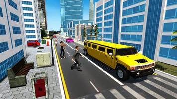 US Limo Taxi- Car Driving Game capture d'écran 2