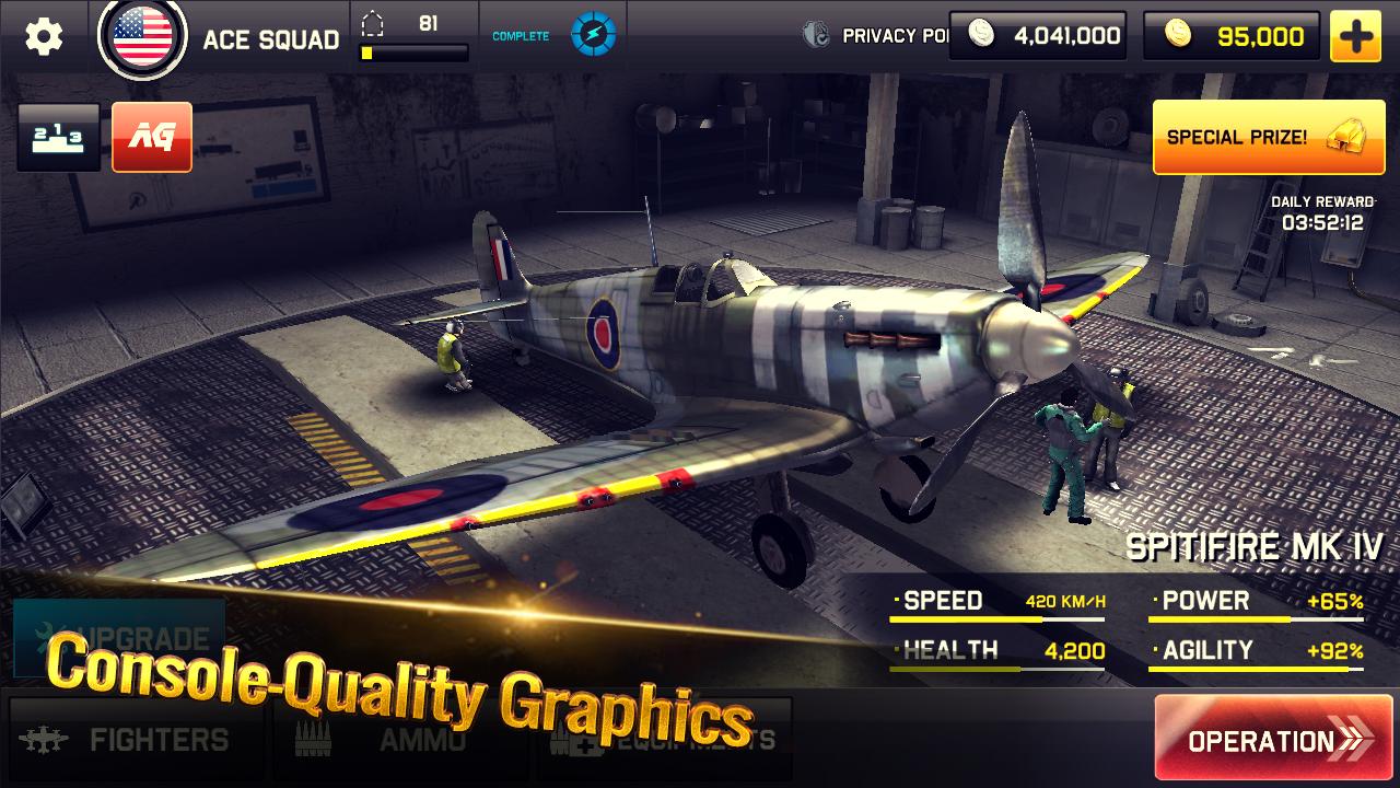 Ace Squadron: WW II Air Conflicts for Android - APK Download