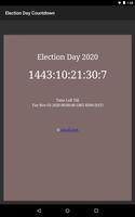 US Presidential Election Day 2020 Countdown ภาพหน้าจอ 2