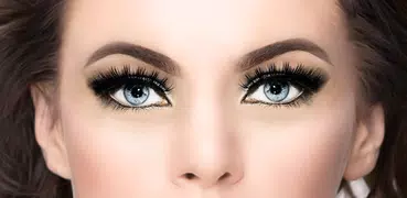 Add Fake Eyelashes to Picture