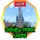 Maps DisneyPark[Rollercoaster] Addon for MCPE APK