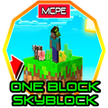 Maps One Block Addon for MCPE