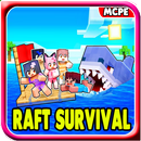 One Block Raft Survival MCPE APK