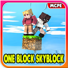 One Block Skyblock Map MCPE icône