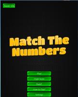 Match The Numbers-poster