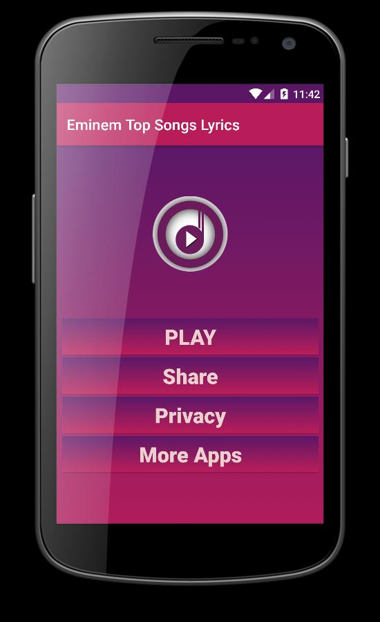 Eminem Song Lyrics (Offline) Apk Pour Android Télécharger