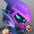 shadow and death - stickman fighter - dark combat icon