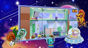 Snail Bobrobbery: Space Adventure ảnh chụp màn hình 1