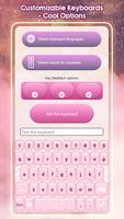 Aesthetic Keyboard Background اسکرین شاٹ 1