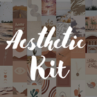 Aesthetic Kit Wallpapers icône
