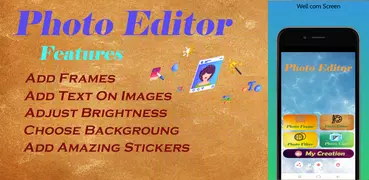 Photo Editor: face effects, art frames, Photo Lab