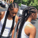 Peinado de trenzas negras afri APK