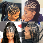 Braids Hairstyle 图标