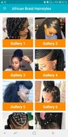 African Braids Hairstyles Idea Affiche