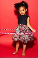 Estilo de moda infantil africa Cartaz