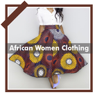 African Women Cloth icône