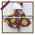 African Women Cloth icon