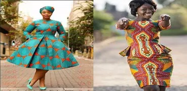 Design de vestido africano