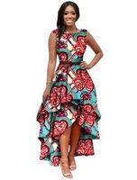 تصميم فستان أفريقي الملصق
