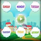 Learn Days of Week - For Kids icône