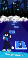 Starlight Mayhem FNF Tiles Hop Music Screenshot 1
