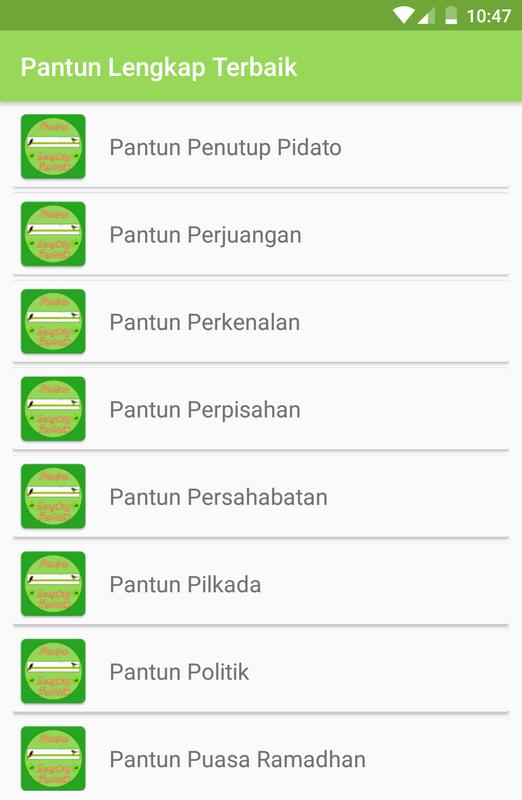 Kumpulan pantun penutup pidato lengkap