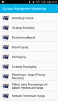 Kursus Manajemen Marketing screenshot 2