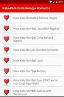 Kata-Kata Cinta Remaja Romanti ảnh chụp màn hình 1