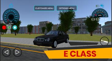 City Mercedes E Class DRIFT&DR الملصق