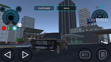 Russian Drift Simulator الملصق