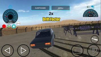 Russian Drift Simulator captura de pantalla 1