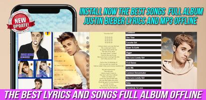 JustinBieber Song+Lyric Ofline screenshot 1